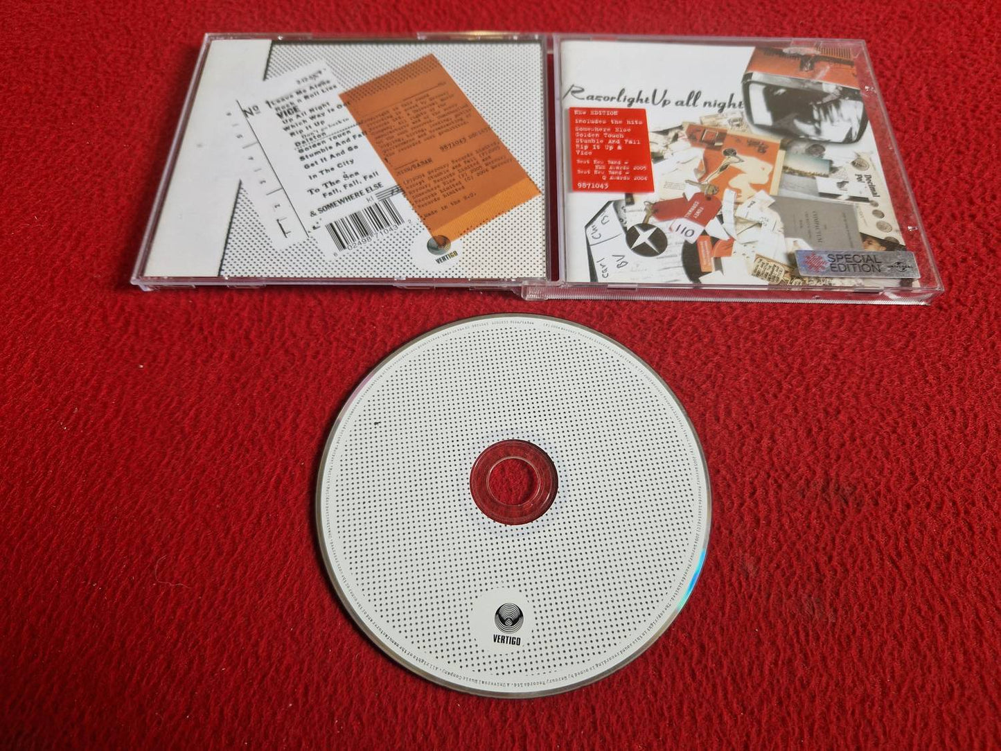 RAZORLIGHT UP ALL NIGHT CD