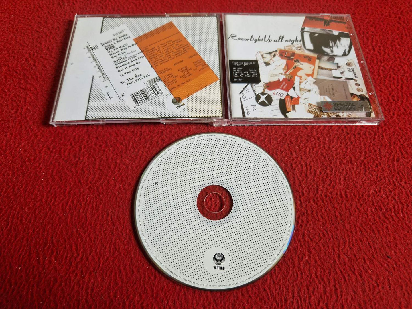 RAZORLIGHT UP ALL NIGHT CD