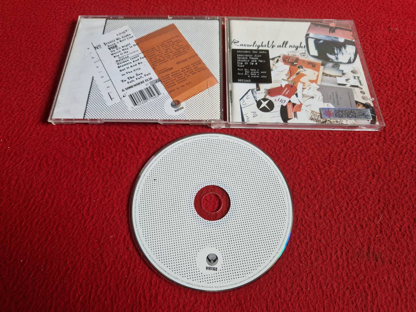 RAZORLIGHT UP ALL NIGHT CD