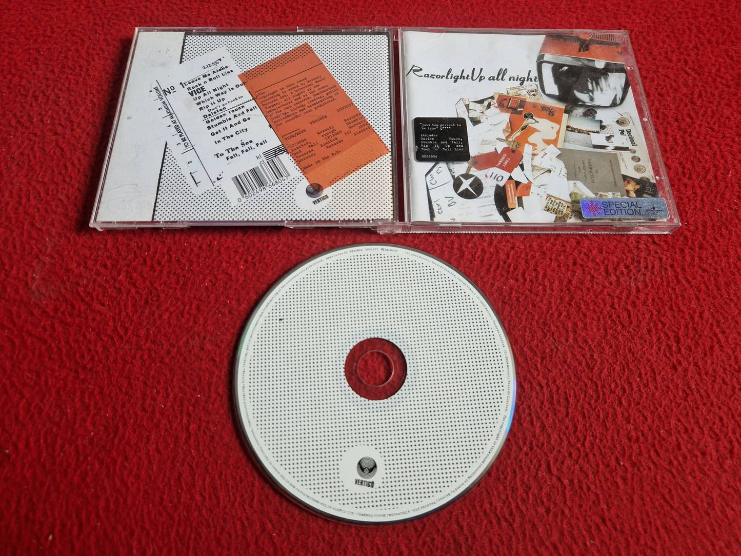 RAZORLIGHT UP ALL NIGHT CD