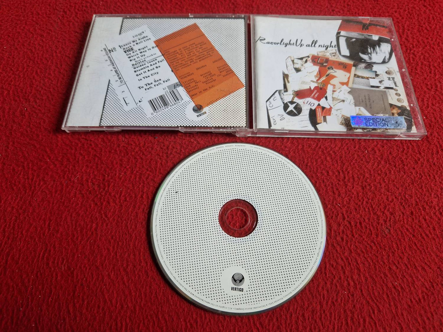 RAZORLIGHT UP ALL NIGHT CD