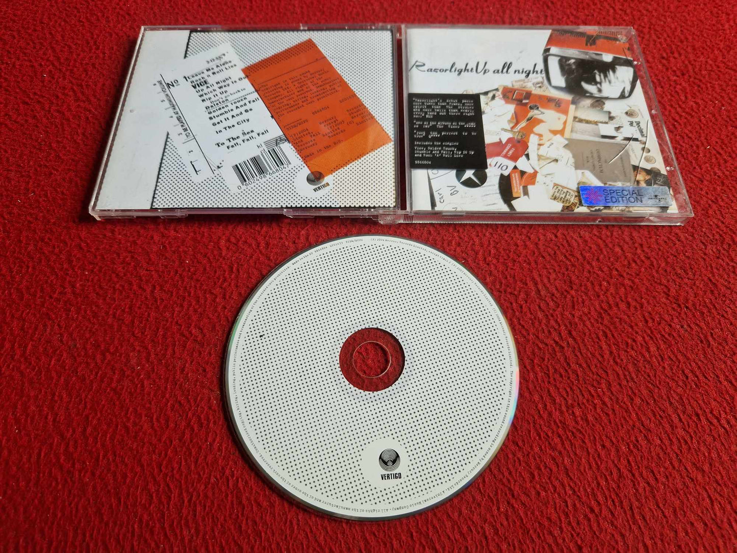 RAZORLIGHT UP ALL NIGHT CD