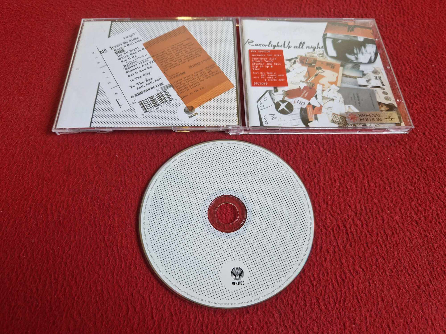 RAZORLIGHT UP ALL NIGHT CD