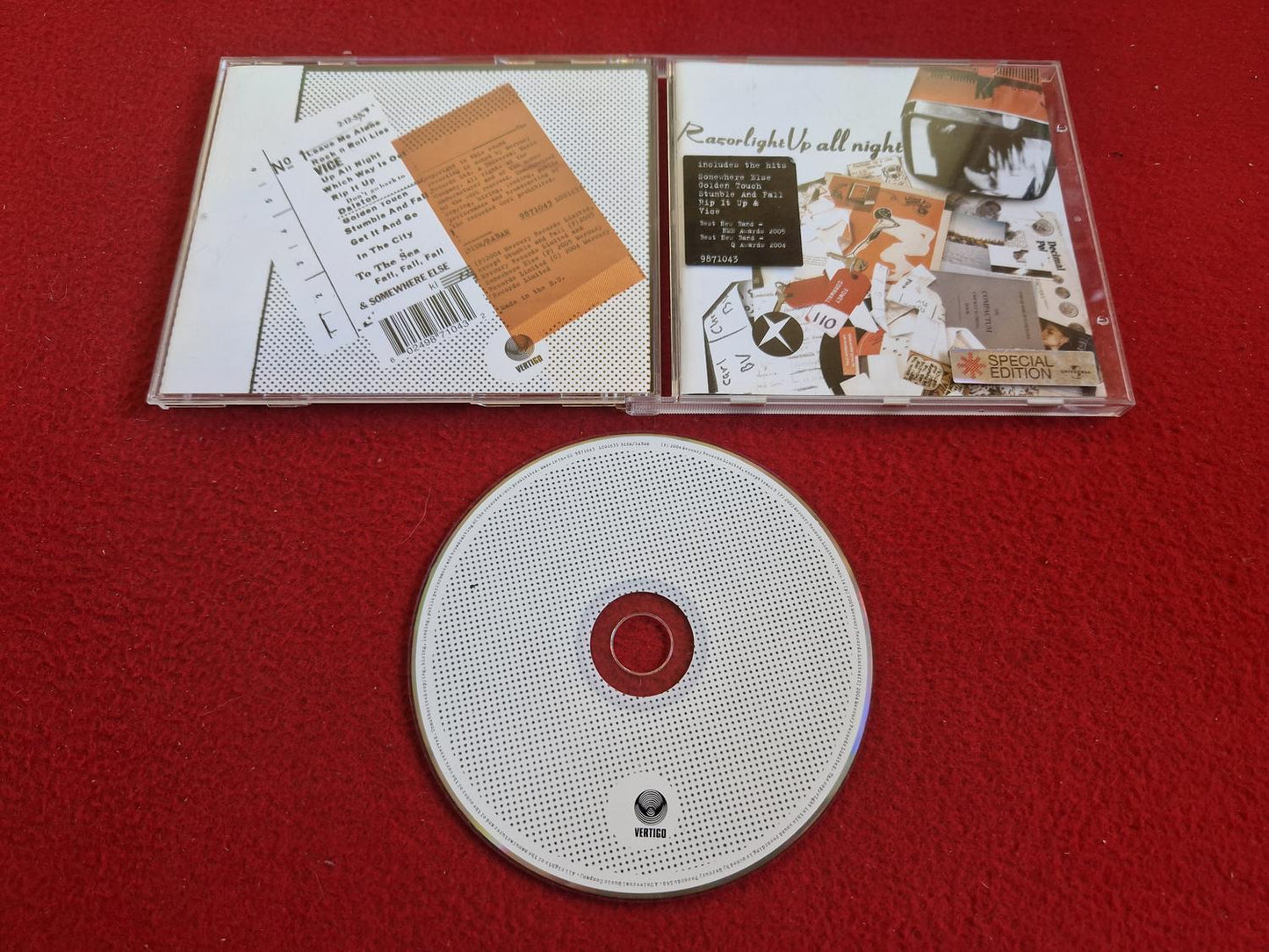 RAZORLIGHT UP ALL NIGHT till CD