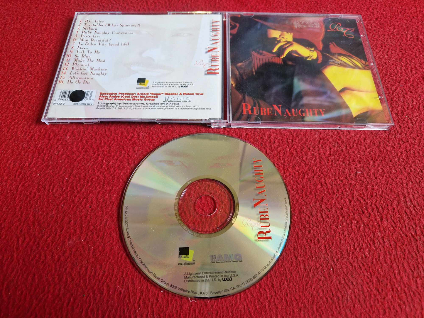 RC RUBE NAUGHTY CD