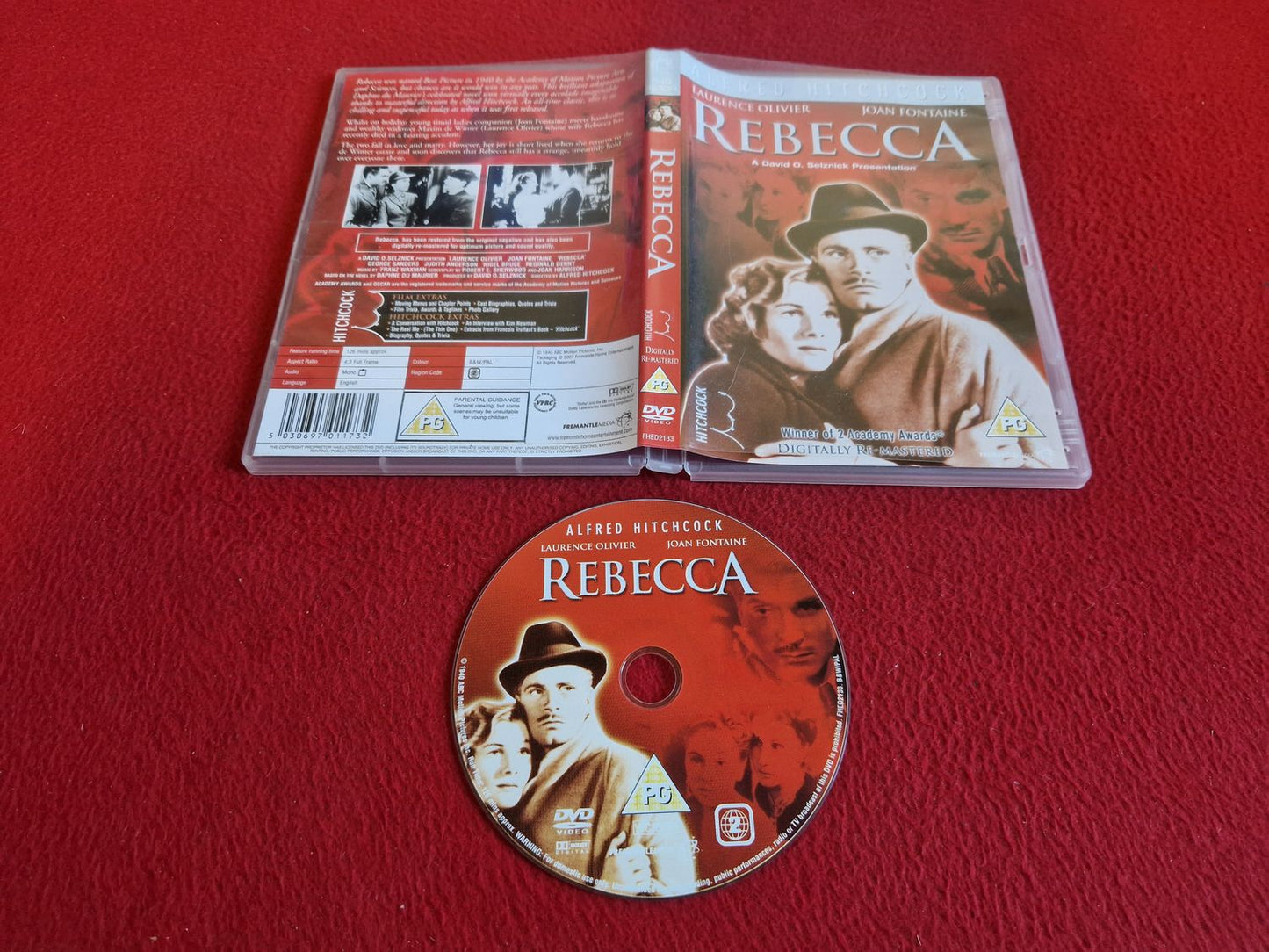 REBECCA DVD