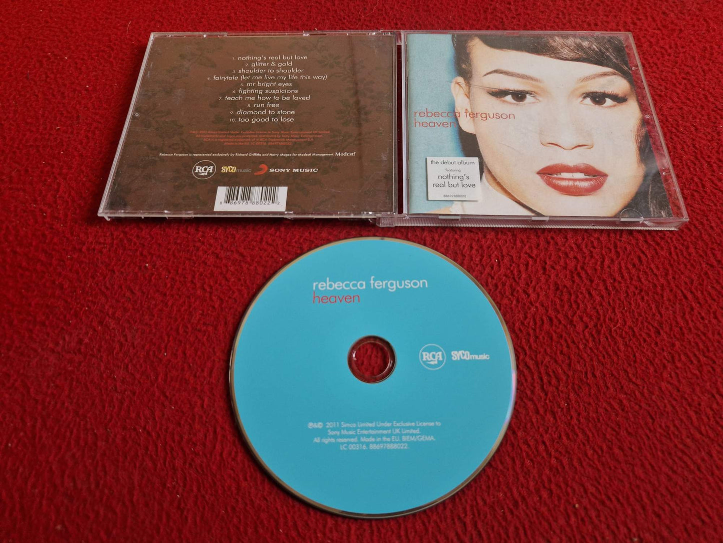 REBECCA FERGUSON HEAVEN CD