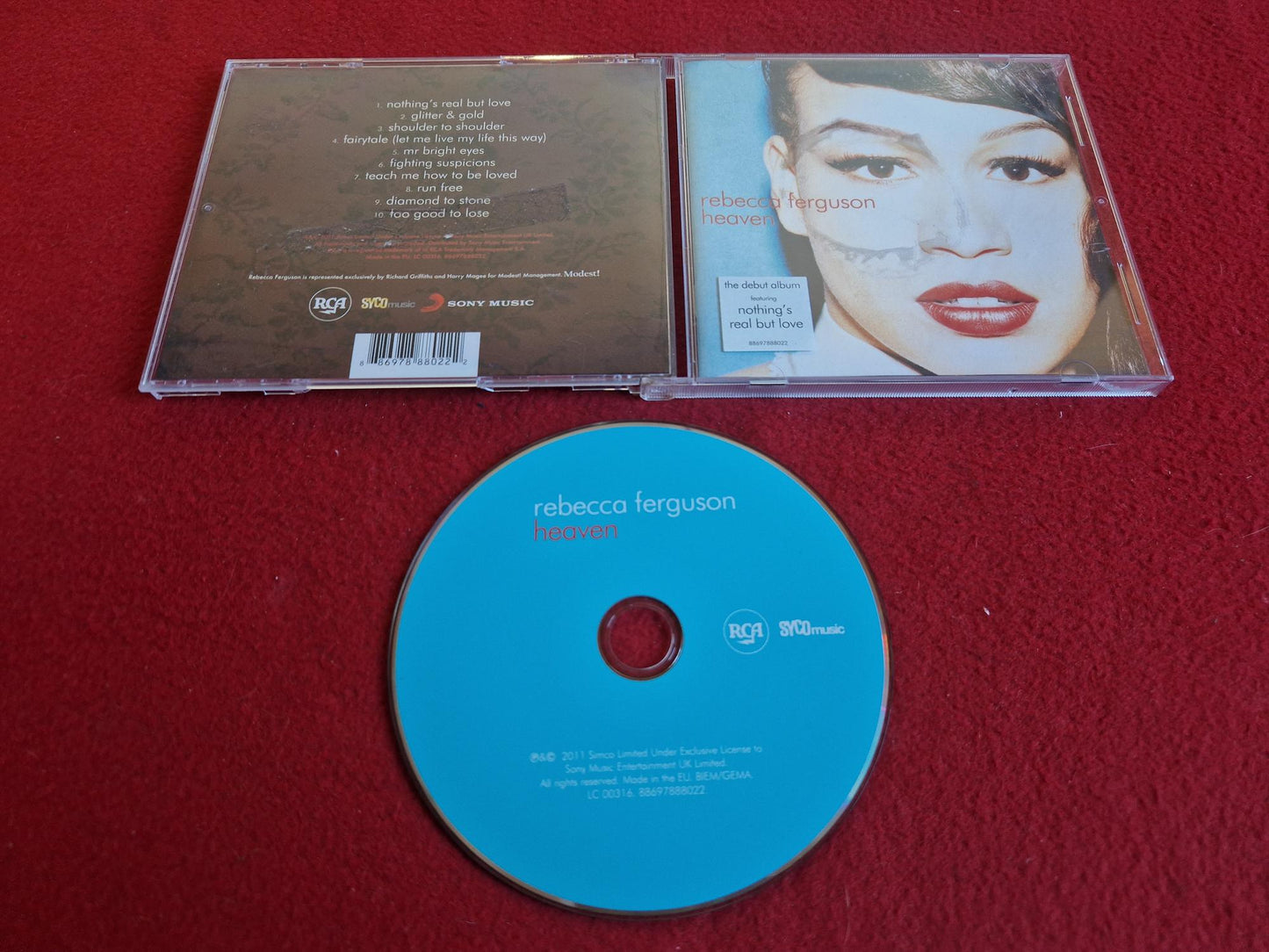 REBECCA FERGUSON HEAVEN CD