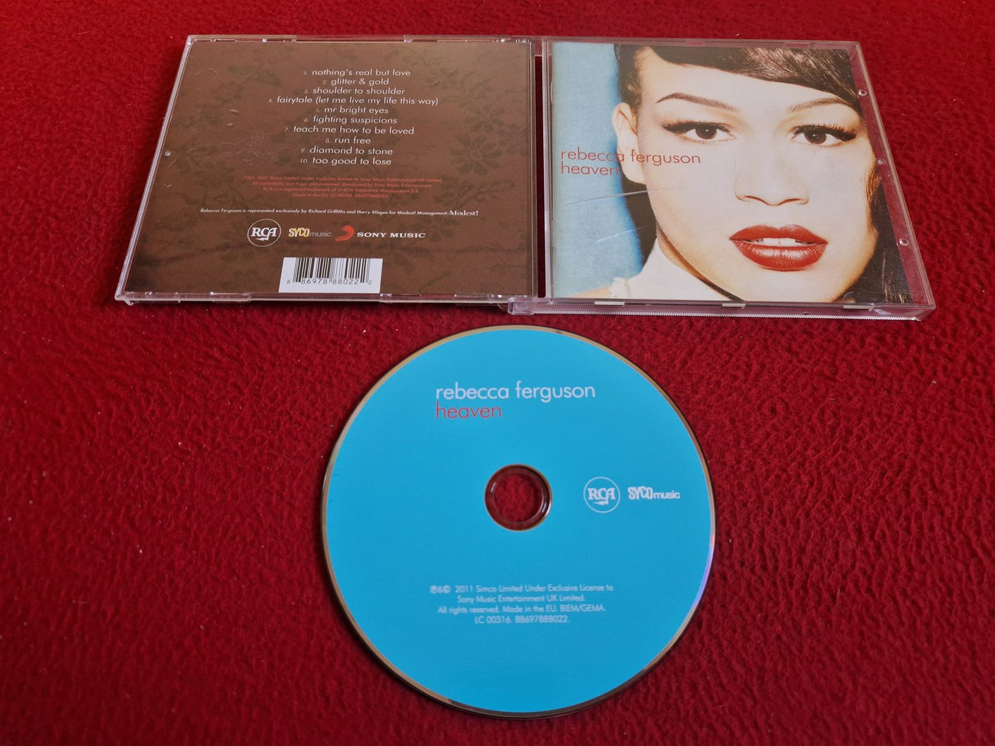REBECCA FERGUSON HEAVEN CD