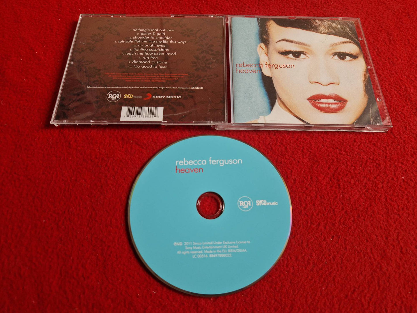REBECCA FERGUSON HEAVEN CD