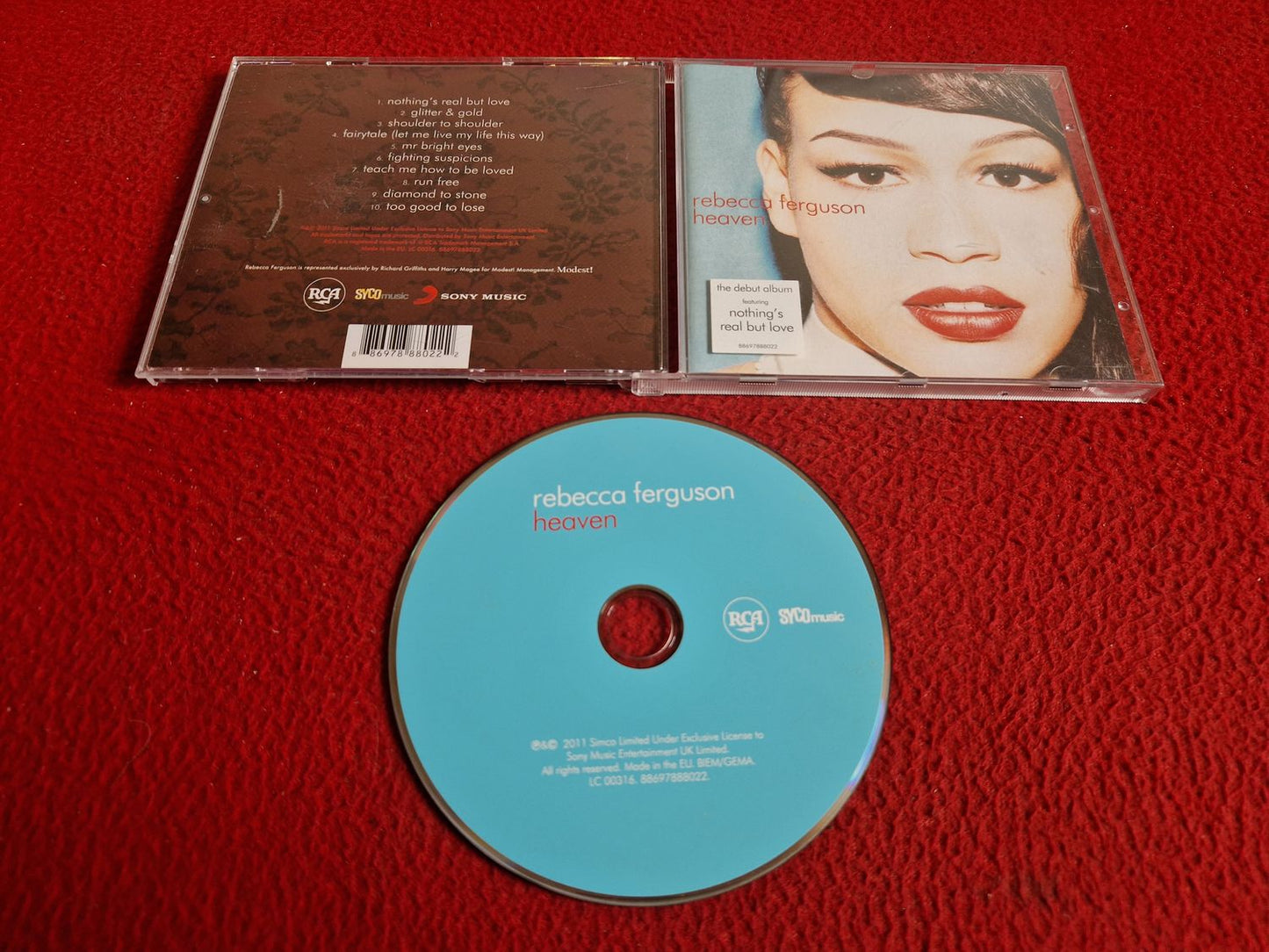 REBECCA FERGUSON HEAVEN CD