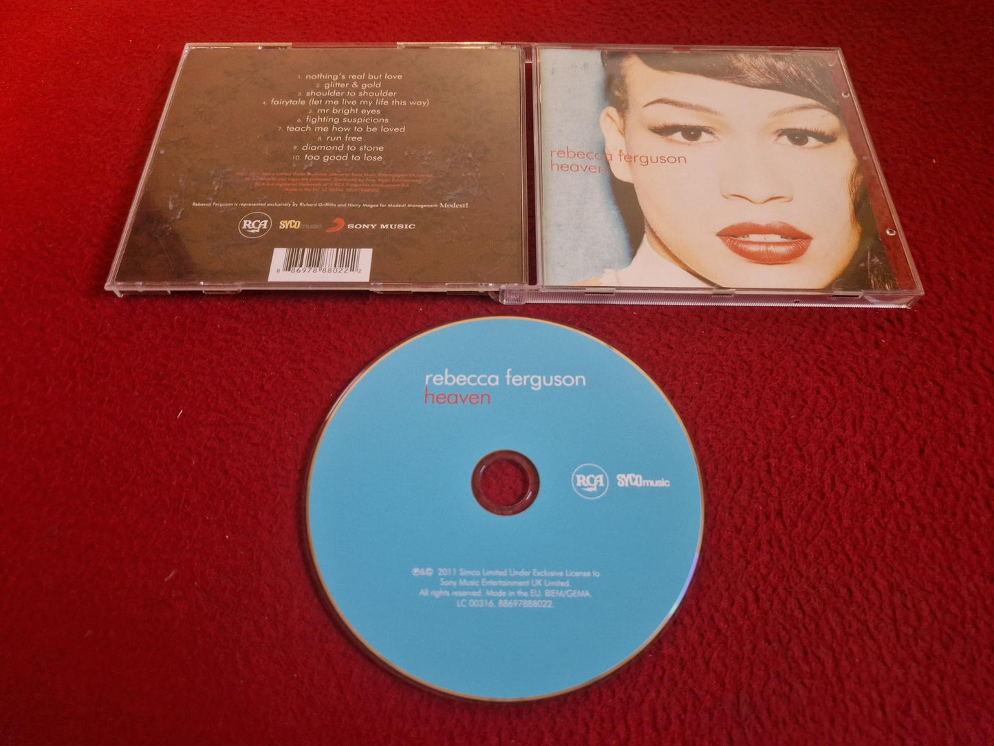 REBECCA FERGUSON HEAVEN CD