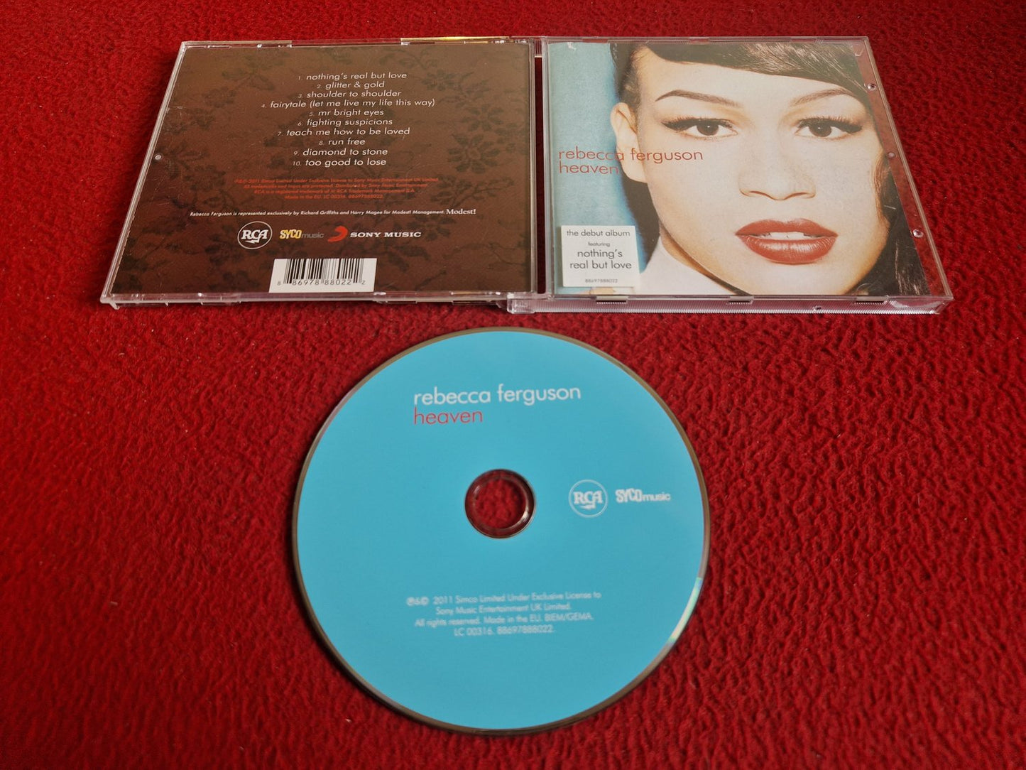 REBECCA FERGUSON HEAVEN CD