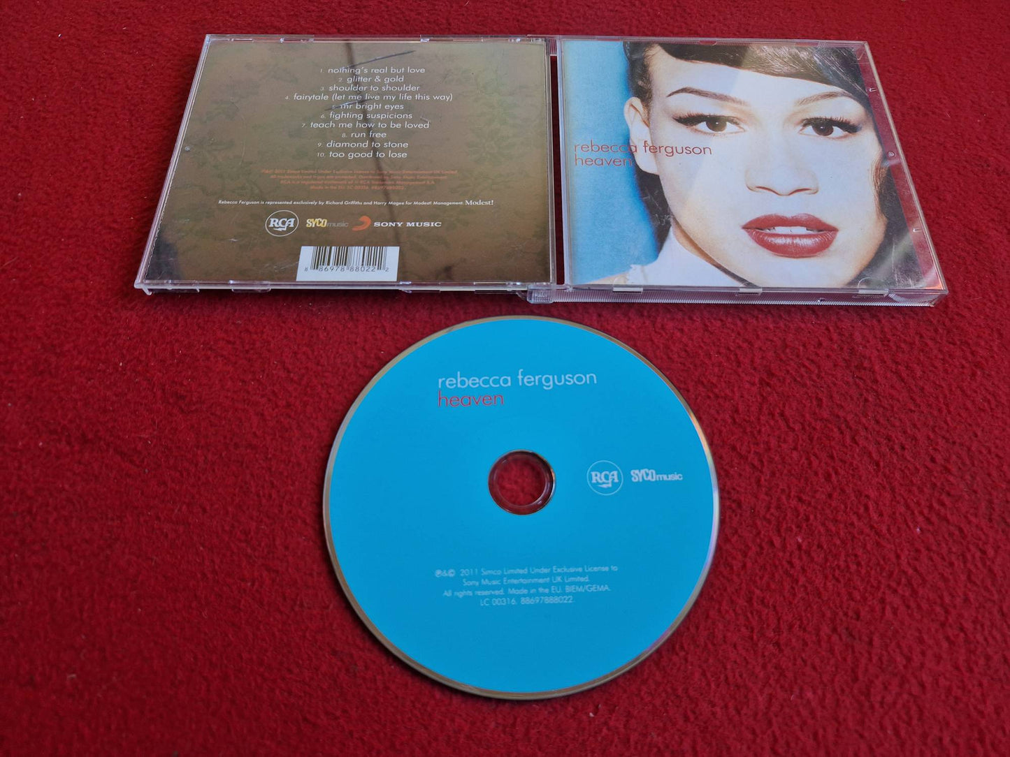 REBECCA FERGUSON HEAVEN CD