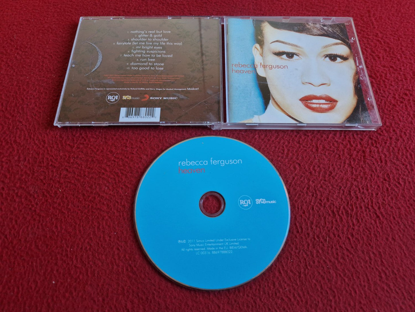 REBECCA FERGUSON HEAVEN CD