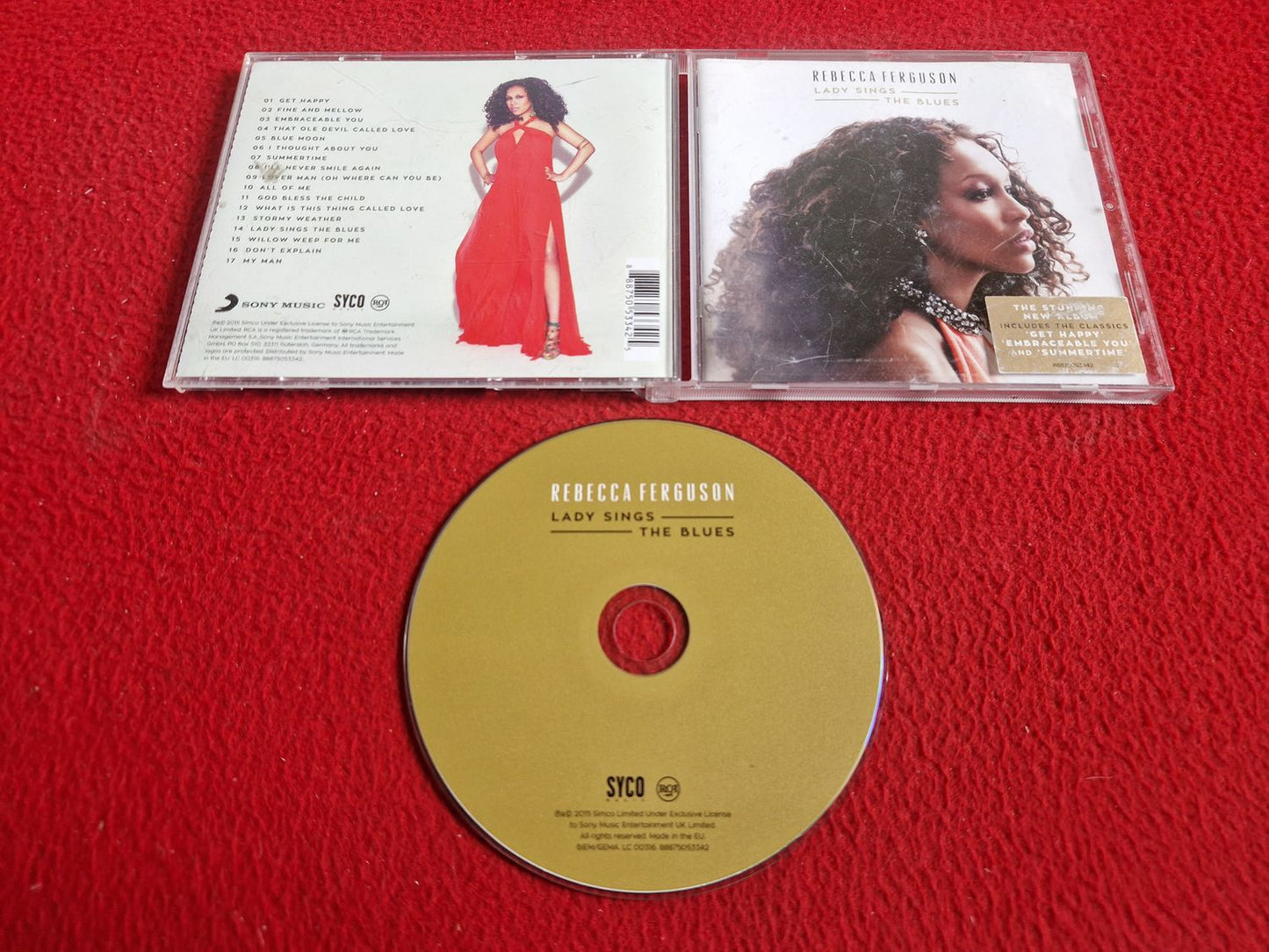 REBECCA FERGUSON LADY SINGS THE BLUES CD