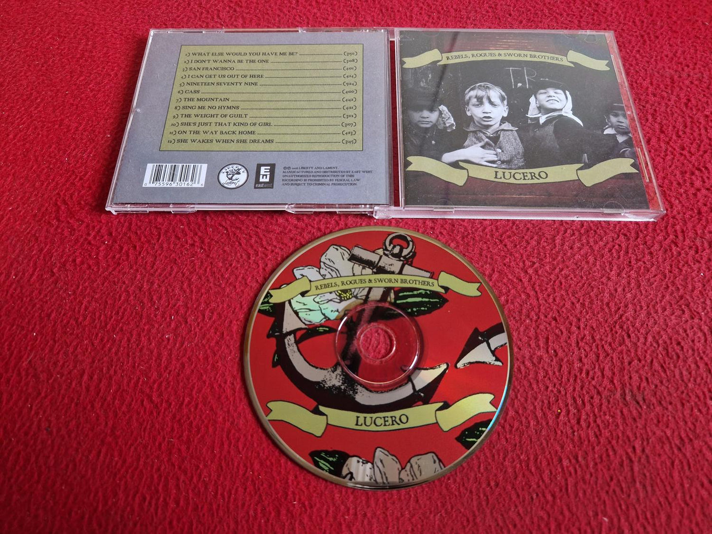 REBELS, ROGUES & SWORN BROTHERS LUCERO CD