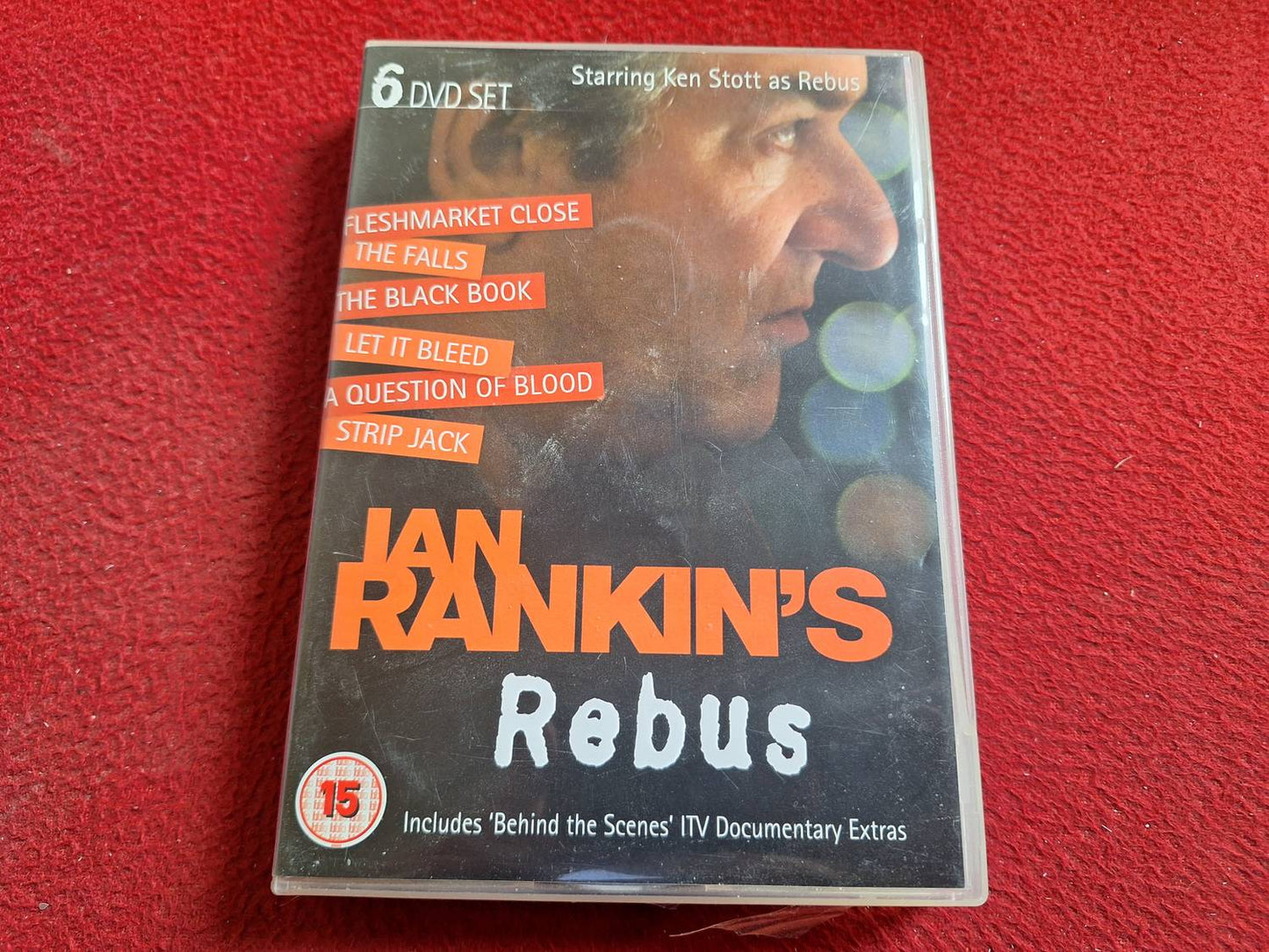REBUS - FLESHMARKET CLOSE / THE FALLS / THE BLACK BOOK +3 BOX DVD