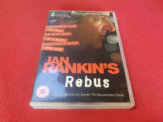 REBUS FLESHMARKET CLOSE / THE FALLS / THE BLACK BOOK mfl BOX till DVD