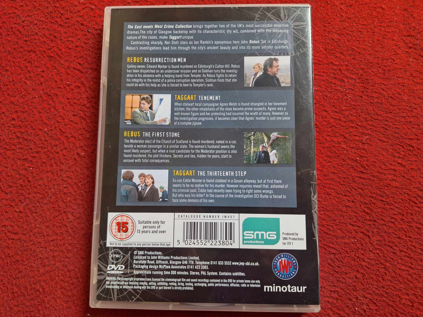 REBUS / TAGGART THE EAST MEETS WEST BOX DVD
