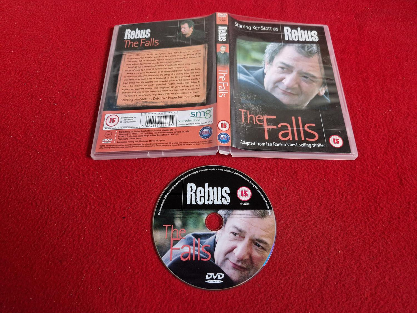 REBUS THE FALLS  DVD