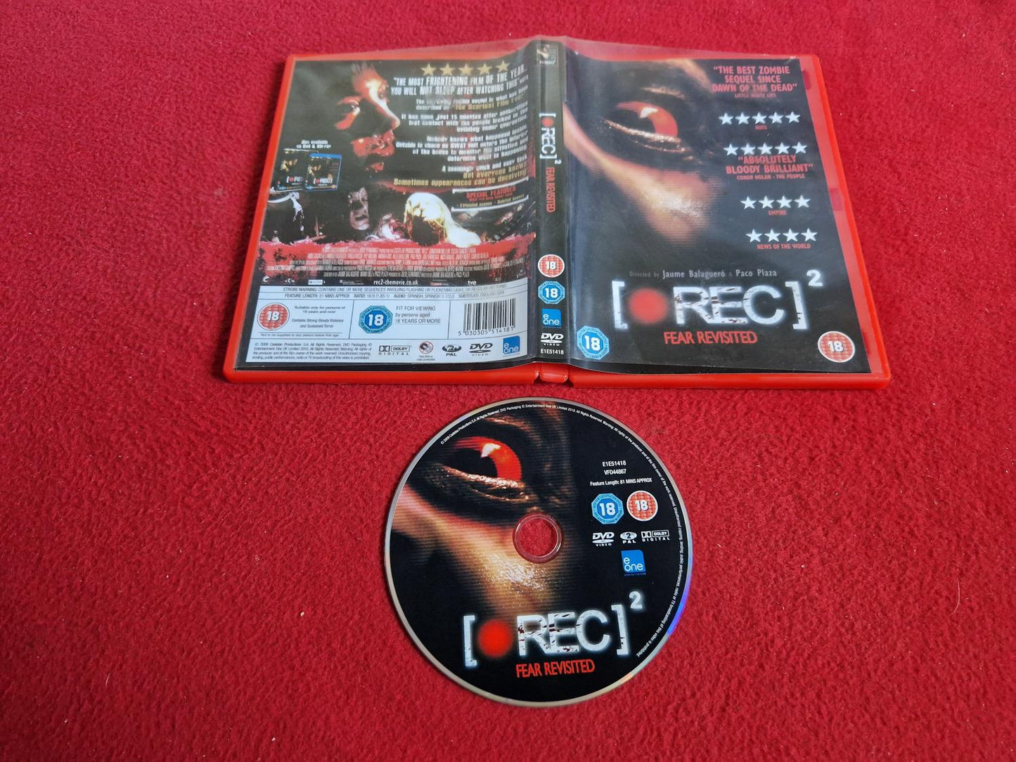 REC 2 FEAR REVISITED till DVD