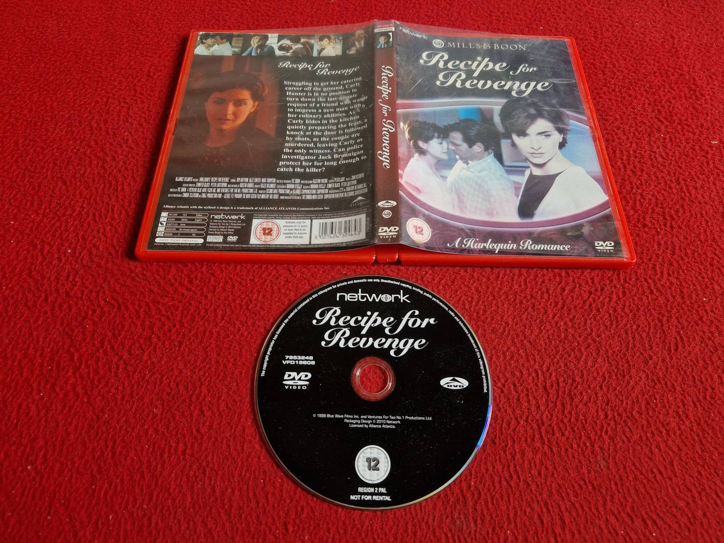 RECIPE FOR REVENGE DVD