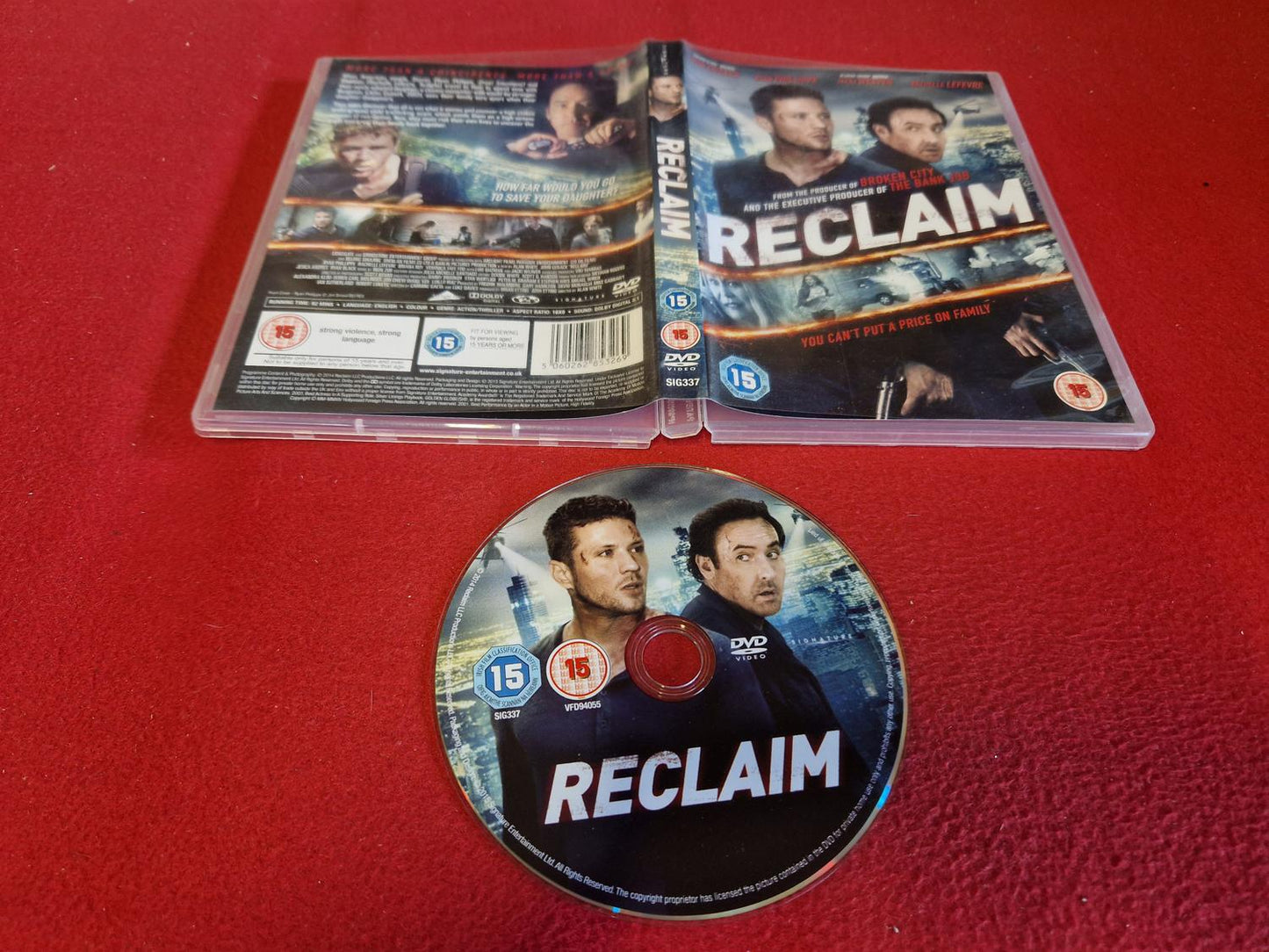 RECLAIM till DVD