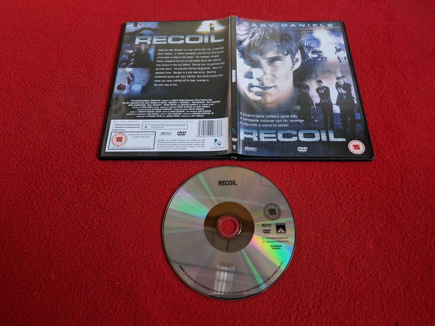RECOIL DVD
