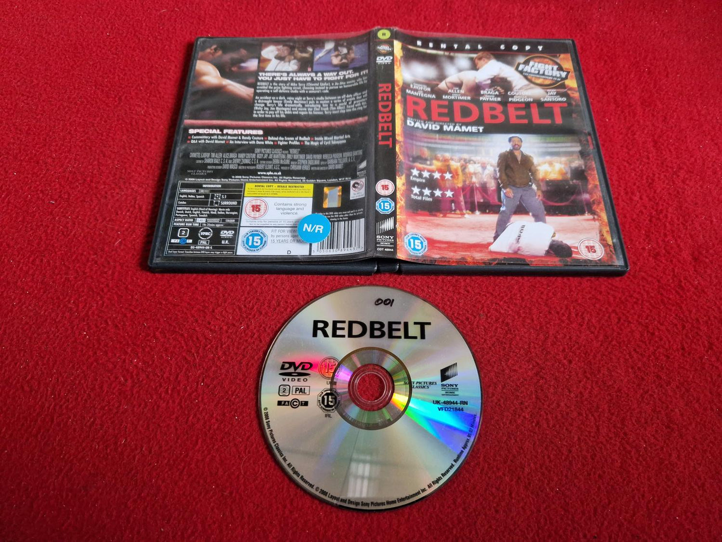 REDBELT DVD