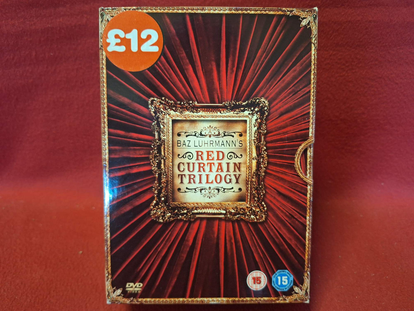 RED CURTAIN TRILOGY - MOULIN ROUGE / ROMEO + JULIET / STRICTLY BALLROOM BOX DVD