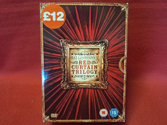 RED CURTAIN TRILOGY - MOULIN ROUGE / ROMEO + JULIET / STRICTLY BALLROOM BOX DVD