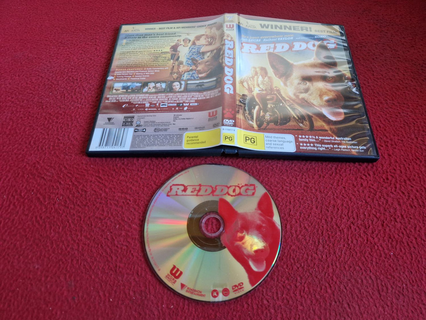 RED DOG [ REGION 4 PAL ] DVD