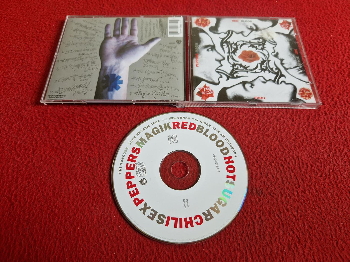 RED HOT CHILI PEPPERS BLOOD SUGAR SEX MAGIK CD