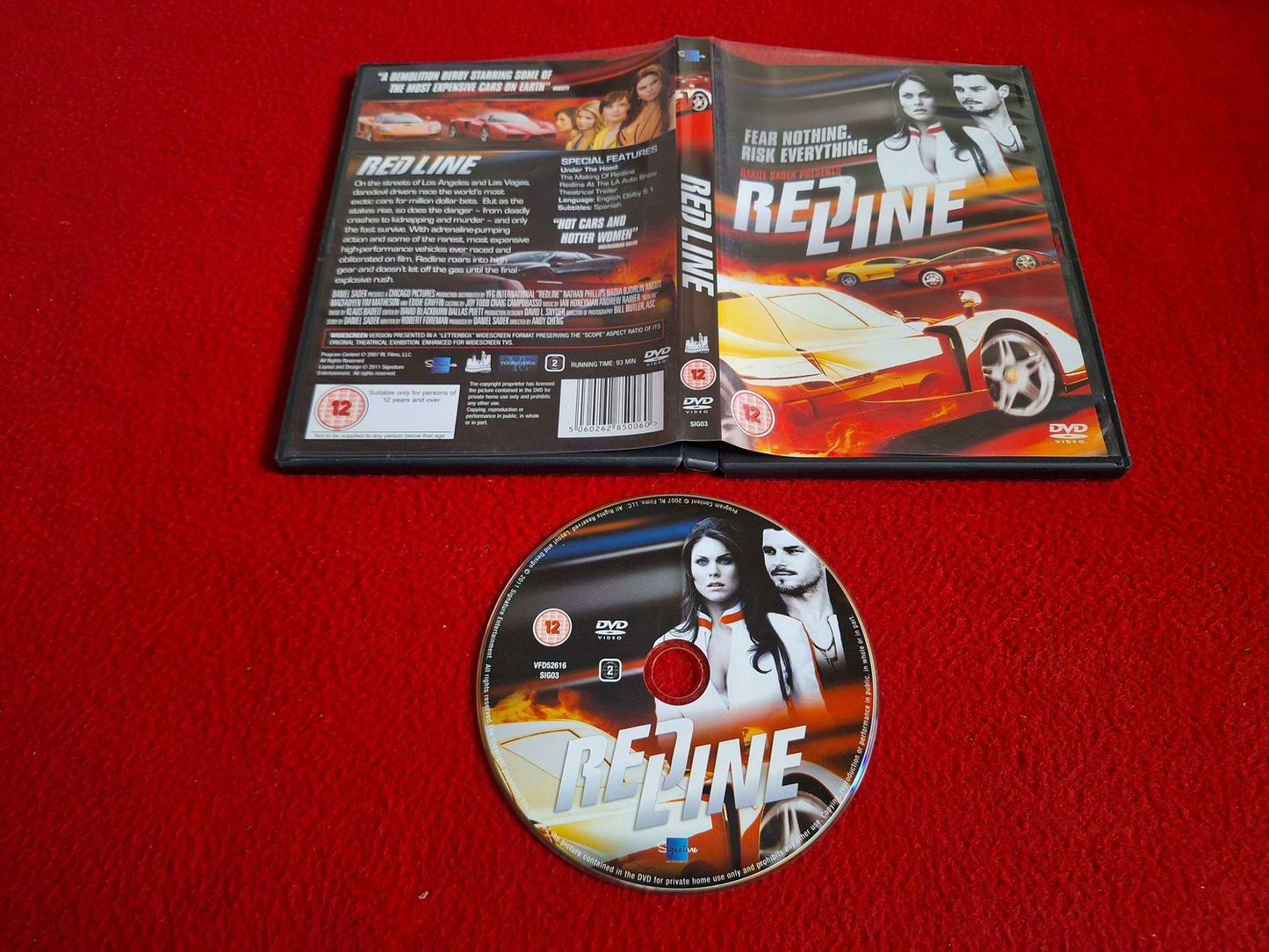 RED LINE DVD