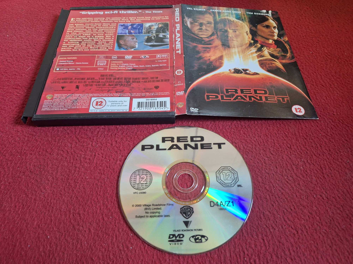 RED PLANET [ SNAPCASE ] DVD