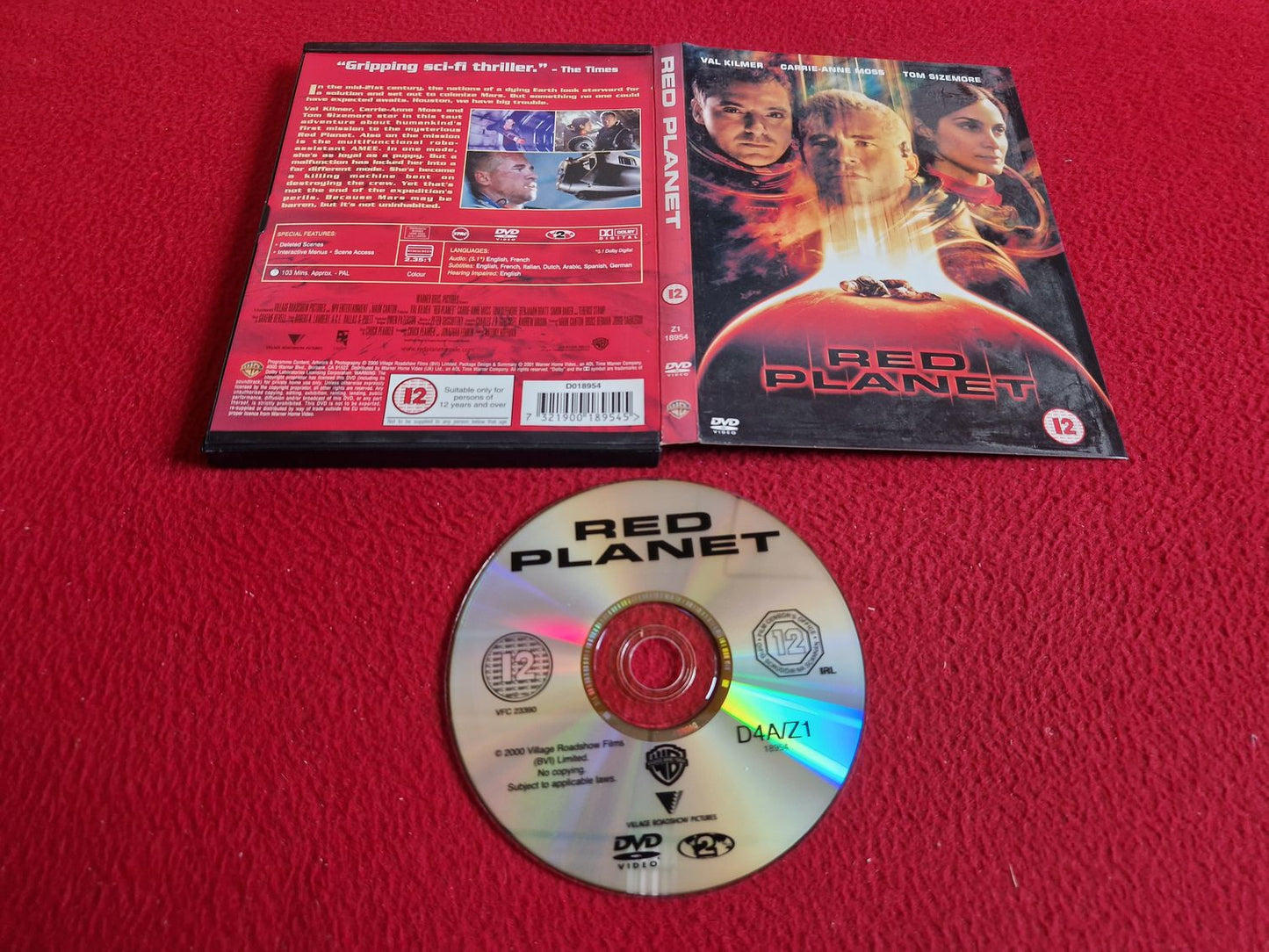 RED PLANET [ SNAPCASE ] DVD