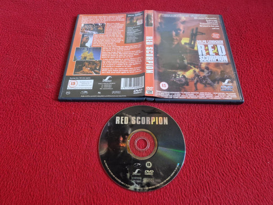 RED SCORPION DVD