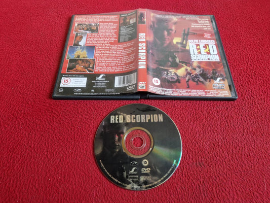 RED SCORPION DVD