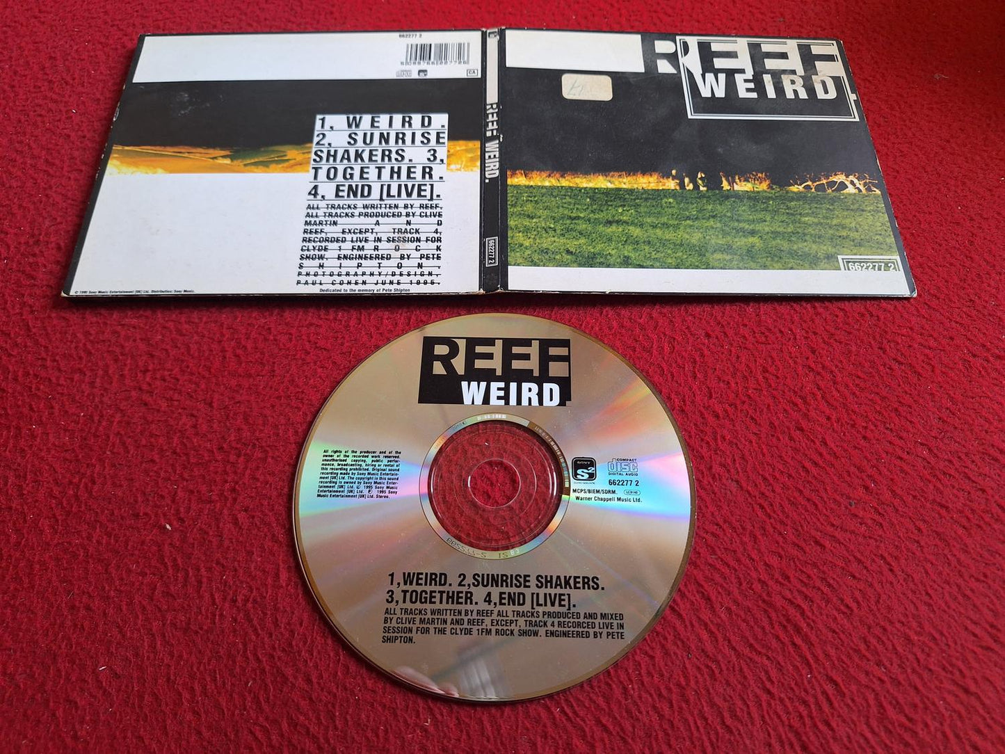 REEF WEIRD CD