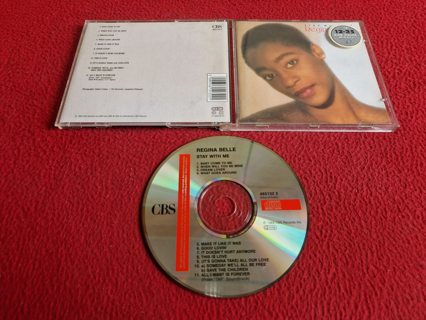 REGINA BELLE STAY WITH ME CD