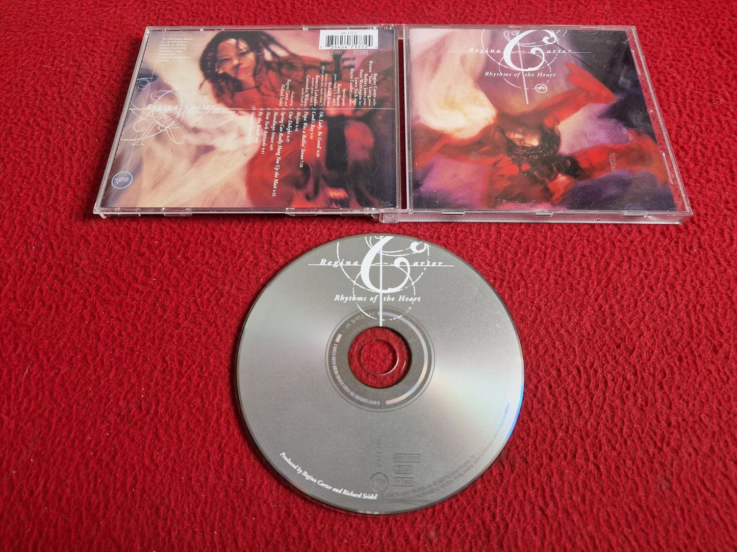 REGINA CARTER RHYTHMS OF THE HEART CD