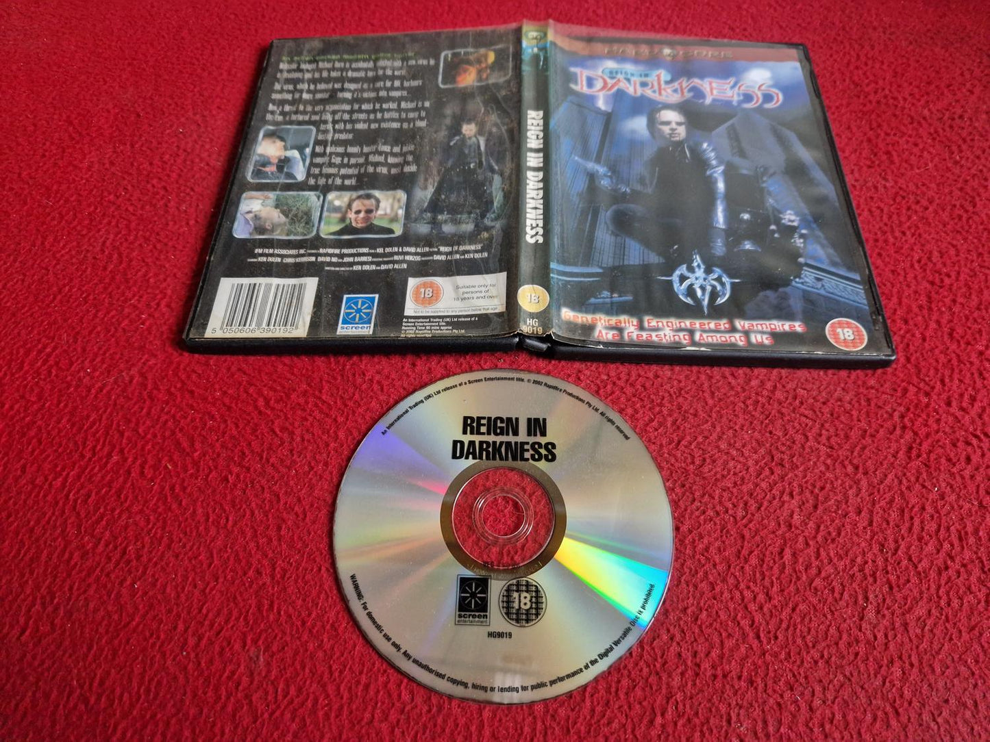 REIGN IN DARKNESS DVD