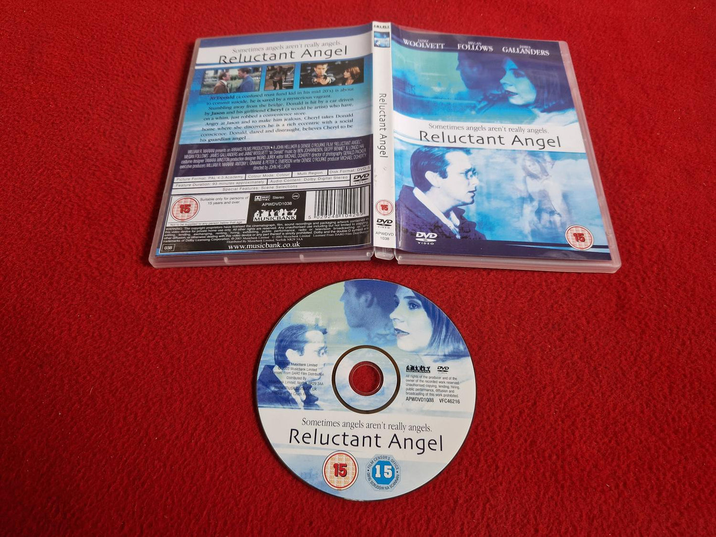 RELUCTANT ANGEL DVD