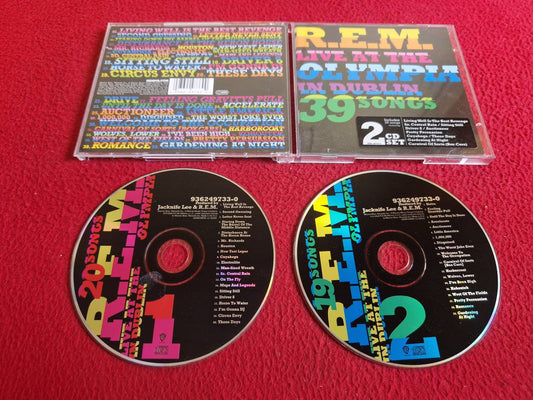 R.E.M. LIVE AT THE OLYMPIC IN DUBLIN 39 SONGS CD
