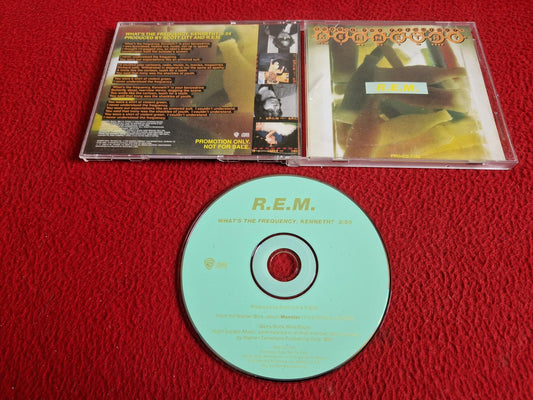 R.E.M. WHAT'S THE FREQUENCY, KENNETH? PROMO CD
