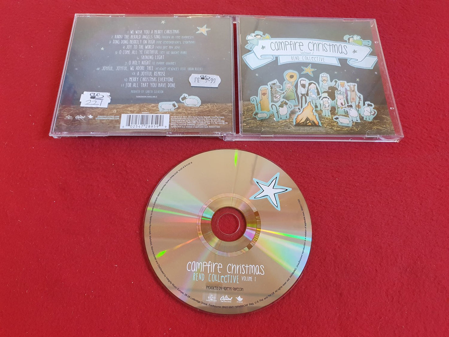 REND COLLECTIVE CAMPFIRE CHRISTMAS VOLUME 1 till CD