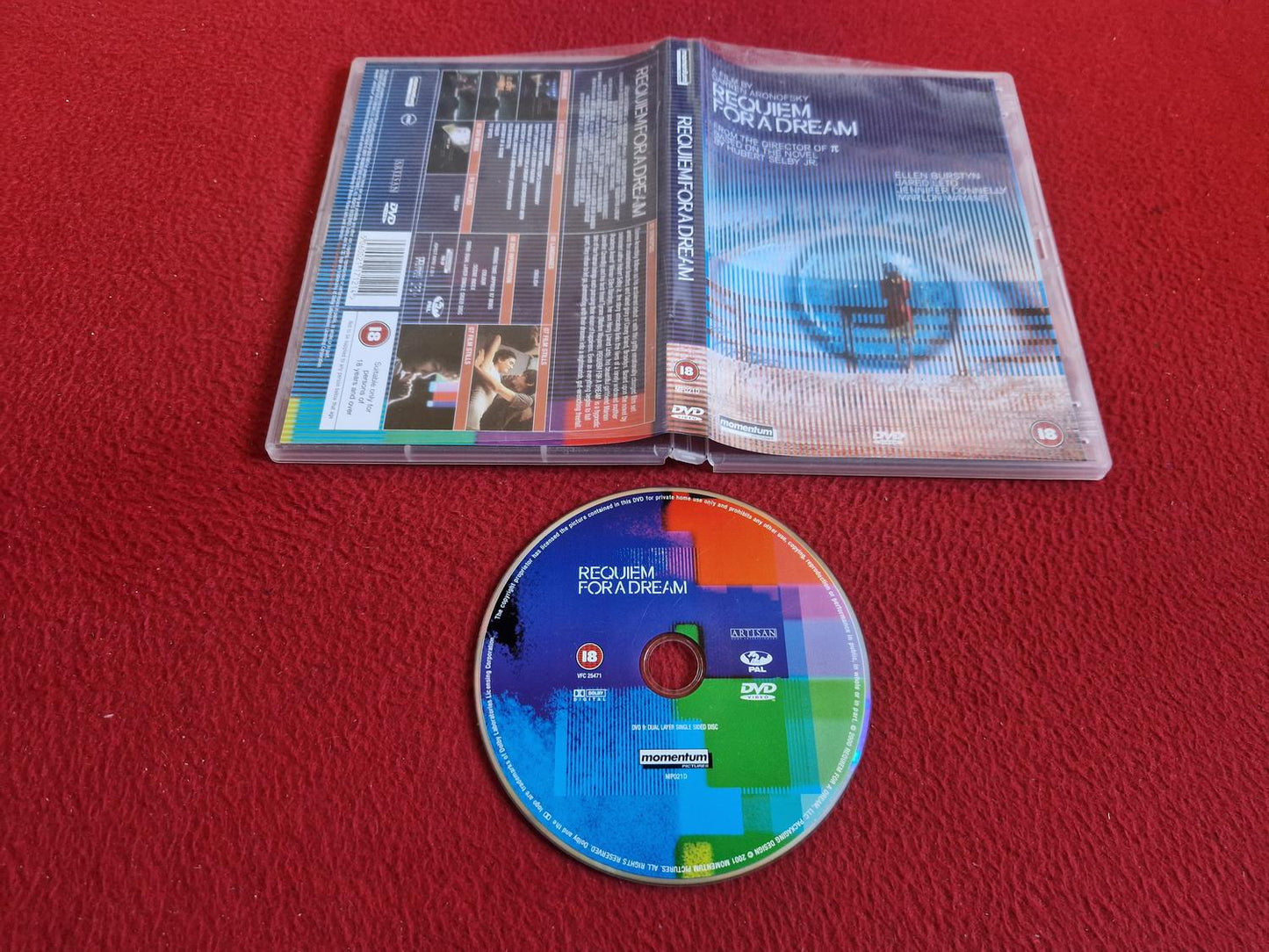 REQUIEM FOR A DREAM DVD