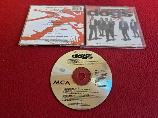 RESERVOIR DOGS MUSIC FROM THE ORIGINAL MOTION PICTURE SOUNDTRACK CD