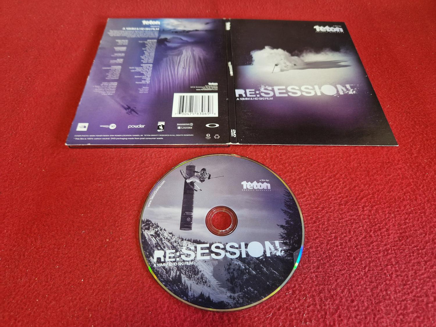 RE:SESSION [ A 16 MM & HD SKI FILM ] till DVD